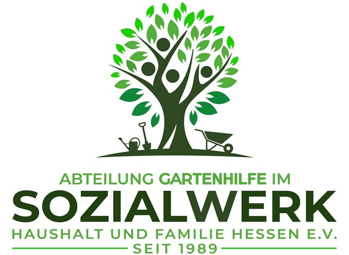 Abteilung Gartenarbeit des Sozialwerk Haushalt und Familie Hessen e.V.